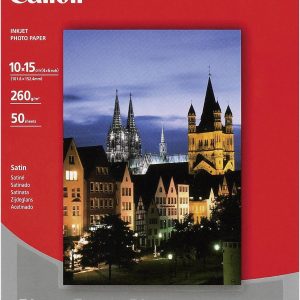 Canon Photo Paper Plus Semi-gloss SG-201 1686B015 Fotopapier 10 x 15 cm 260 g/m² 50 vellen Zijdeglans