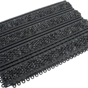 COBA Europe PMP010101 Premier Plus Tiles PVC-plaat (l x b x h) 450 x 300 x 18 mm Zwart, Antraciet