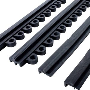 COBA Europe DT010003 Premier Verbinder Male PVC-plaat (l x b x h) 300 x 20 x 15 mm Zwart