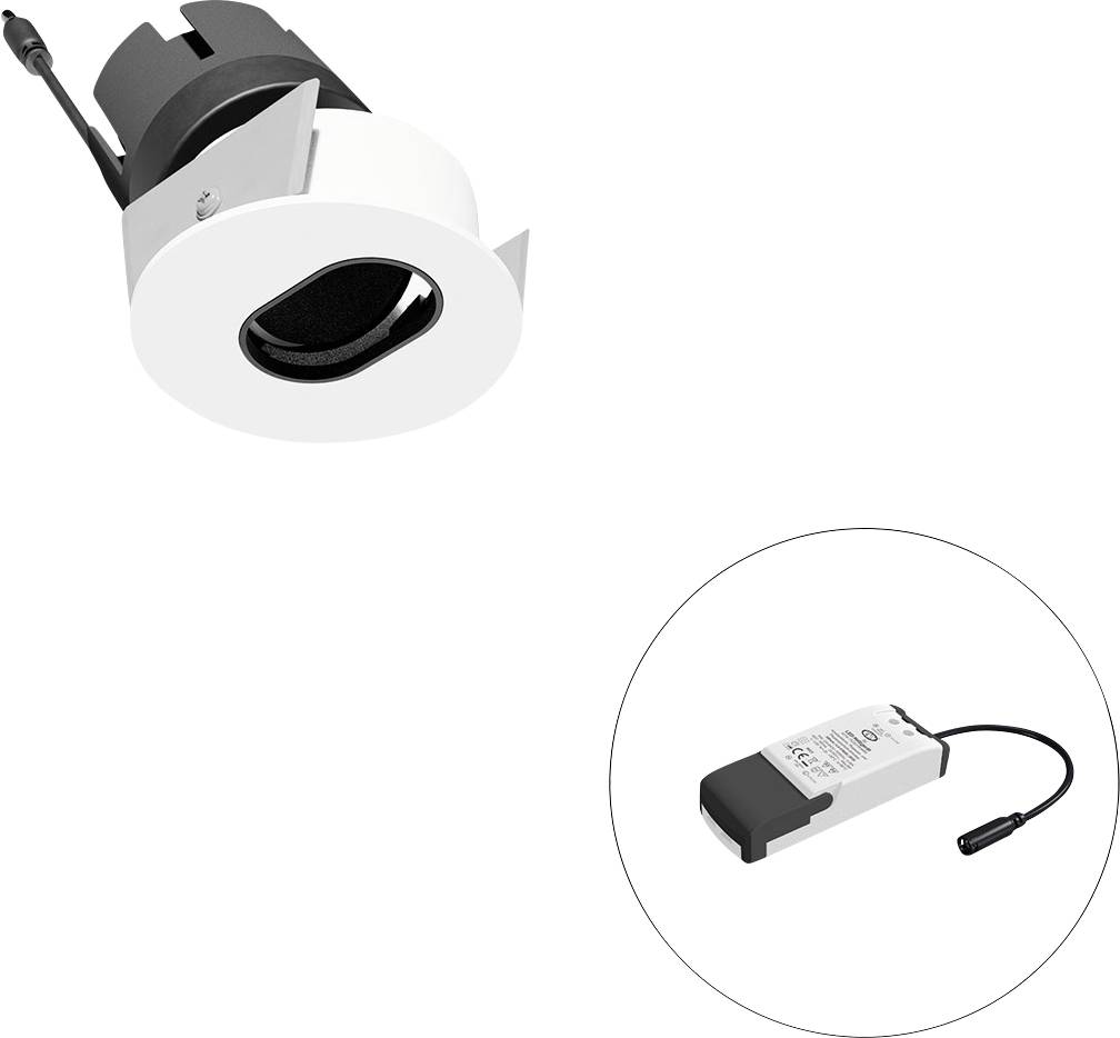 EVN F08RXXXM0627L38P F08RXXXM0627L38P LED-plafondspot