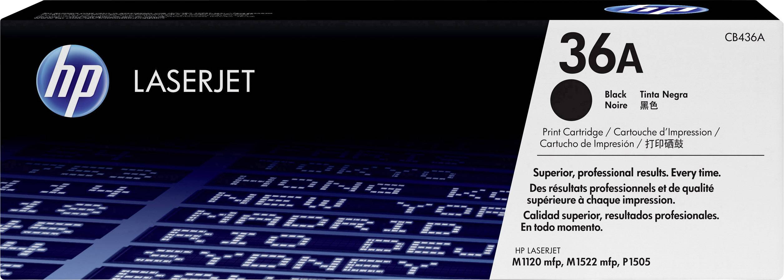 HP Toner 36A Origineel Zwart 2000 bladzijden CB436A