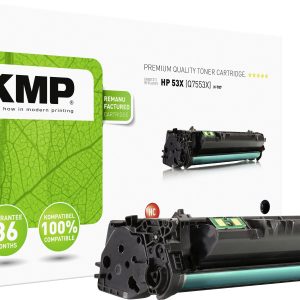 KMP Toner vervangt HP 53X, Q7553X Compatibel Zwart 7000 bladzijden H-T87 1207,HC00