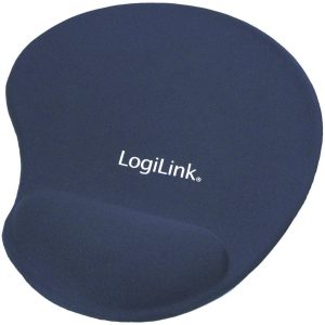 LogiLink ID0027B Muismat met polssteun Ergonomisch Blauw LogiLink ID0027B Muismat met polssteun Ergonomisch Blauw
