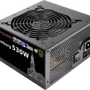 Thermaltake Hamburg 530 W-netvoeding met 36 maanden fabrieksgarantie