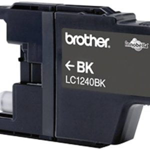Brother Inktcartridge LC-1240BK Origineel Zwart LC1240BK Brother Inktcartridge LC-1240BK Origineel Zwart LC1240BK