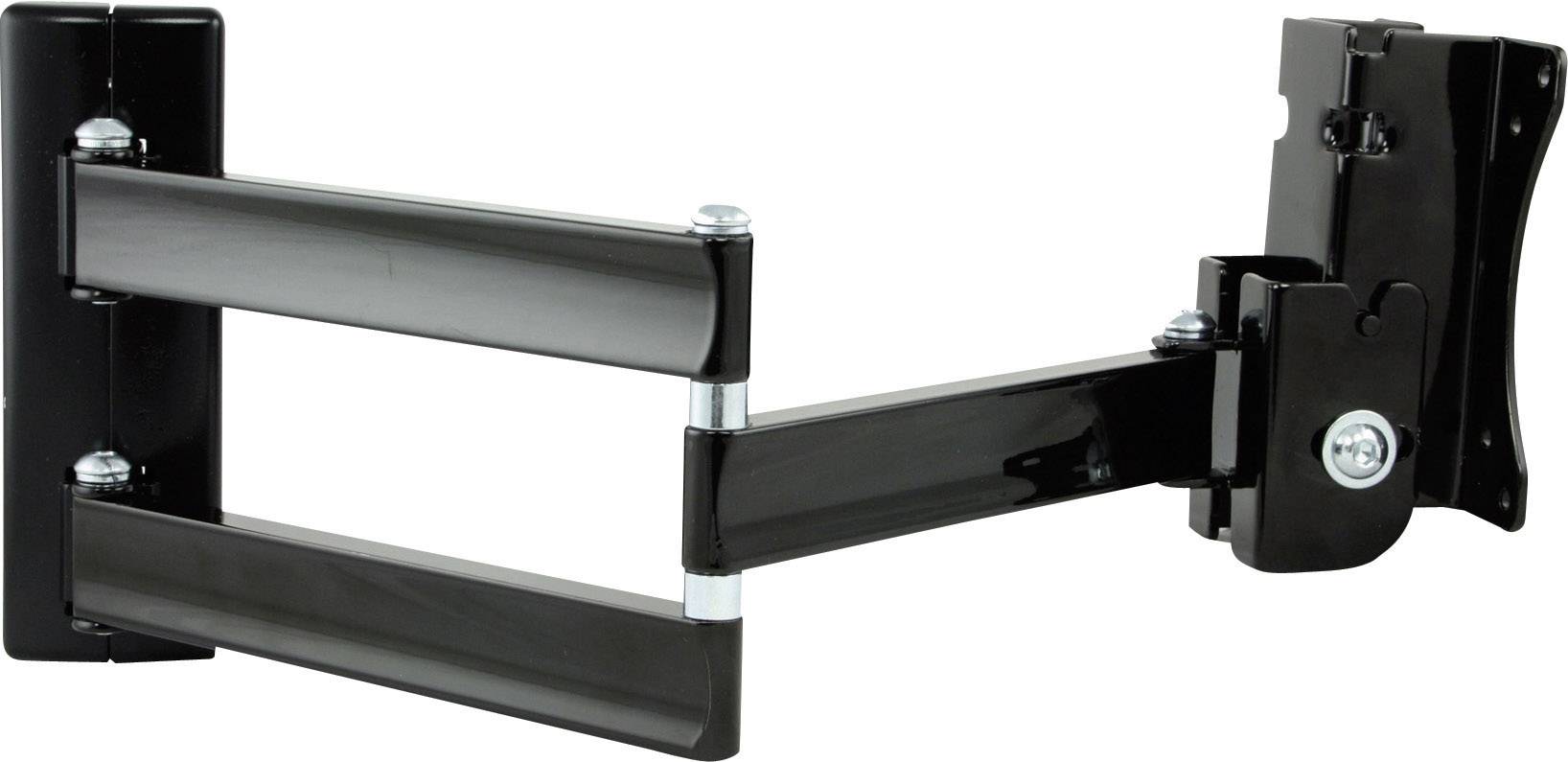 B-Tech BT 7513/PB Monitor-wandbeugel Aantal monteerbare displays: 1 Display(s) 30,5 cm (12") - 58,4 cm (23") Zwart Kante