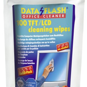 DataFlash TFT Schoonmaakdoekjes voor beeldschermen 1518 100 stuk(s) DataFlash TFT Schoonmaakdoekjes voor beeldschermen 1518 100 stuk(s)