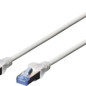 Digitus DK-1531-100 RJ45 Netwerkkabel, patchkabel CAT 5e SF/UTP 10.00 m Grijs 1 stuk(s)