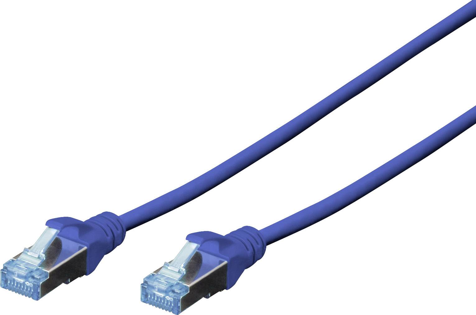 Digitus DK-1531-050/B RJ45 Netwerkkabel, patchkabel CAT 5e SF/UTP 5.00 m Blauw 1 stuk(s)
