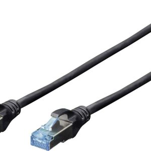 Digitus DK-1531-010/BL RJ45 Netwerkkabel, patchkabel CAT 5e SF/UTP 1.00 m Zwart UL gecertificeerd 1 stuk(s) Digitus DK-1531-010/BL RJ45 Netwerkkabel, patchkabel CAT 5e SF/UTP 1.00 m Zwart UL gecertificeerd 1 stuk(s)
