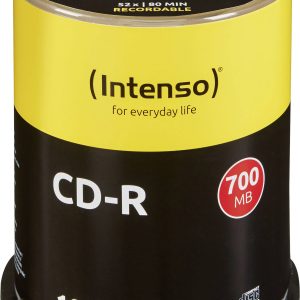 Intenso 1001126 CD-R 80 disc 700 MB 100 stuk(s) Spindel Intenso 1001126 CD-R 80 disc 700 MB 100 stuk(s) Spindel