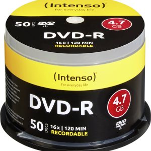 Intenso 4101155 DVD-R disc 4.7 GB 50 stuk(s) Spindel