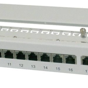 Digitus DN-91524S 24 poorten Netwerkpatchpaneel 483 mm (19″) CAT 5e 1 HE Ingericht Digitus DN-91524S 24 poorten Netwerkpatchpaneel 483 mm (19″) CAT 5e 1 HE Ingericht