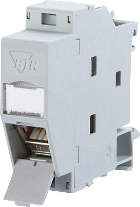 Metz Connect 130B117003-E Netwerkdoos DIN-rails CAT 6A Grijs-wit (RAL 7035)
