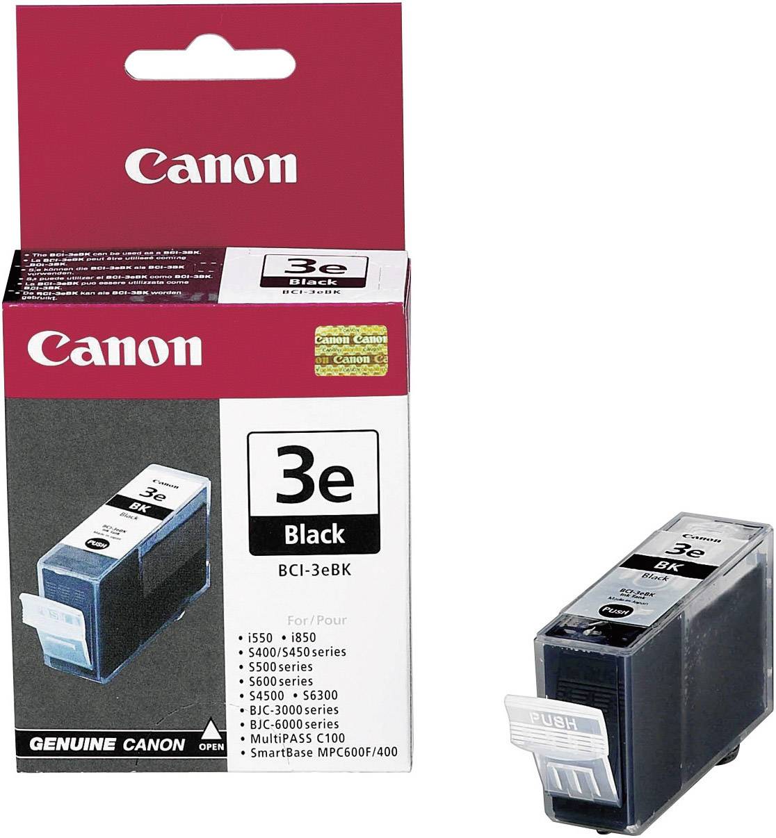 Canon Inktcartridge BCI-3 EBK Origineel Zwart 4479A002