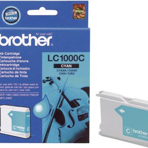 Brother Inktcartridge LC-1000C Origineel Cyaan LC-1000 C Brother Inktcartridge LC-1000C Origineel Cyaan LC-1000 C