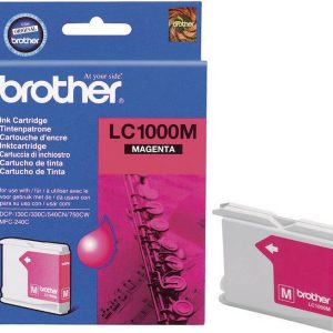 Brother Inktcartridge LC-1000M Origineel Magenta LC1000M Brother Inktcartridge LC-1000M Origineel Magenta LC1000M