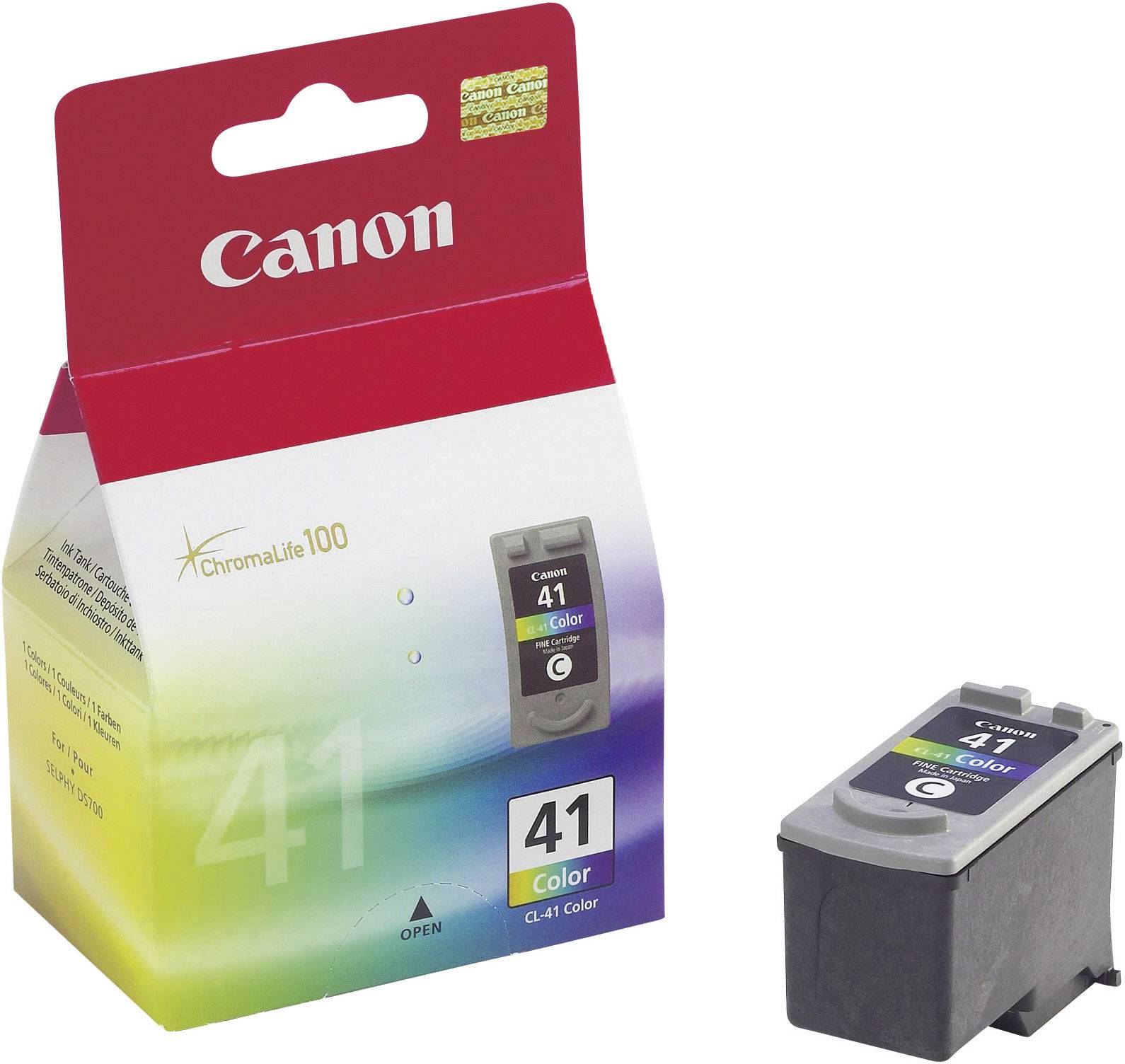 Canon Inktcartridge CL-41 Origineel Single Kleur 0617B001