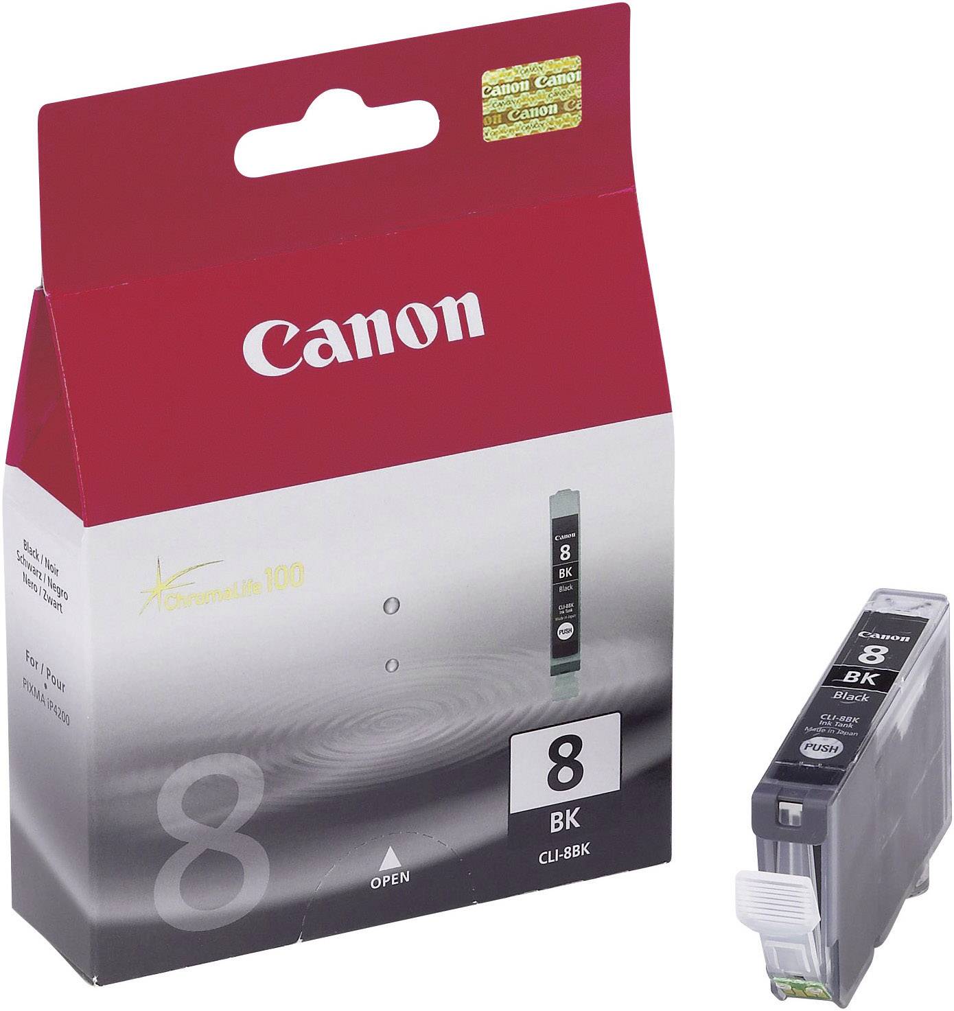Canon Inktcartridge CLI-8BK Origineel Enkel Foto zwart 0620B001