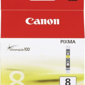 Canon Inktcartridge CLI-8 Y Origineel Geel 0623B001 Canon Inktcartridge CLI-8 Y Origineel Geel 0623B001
