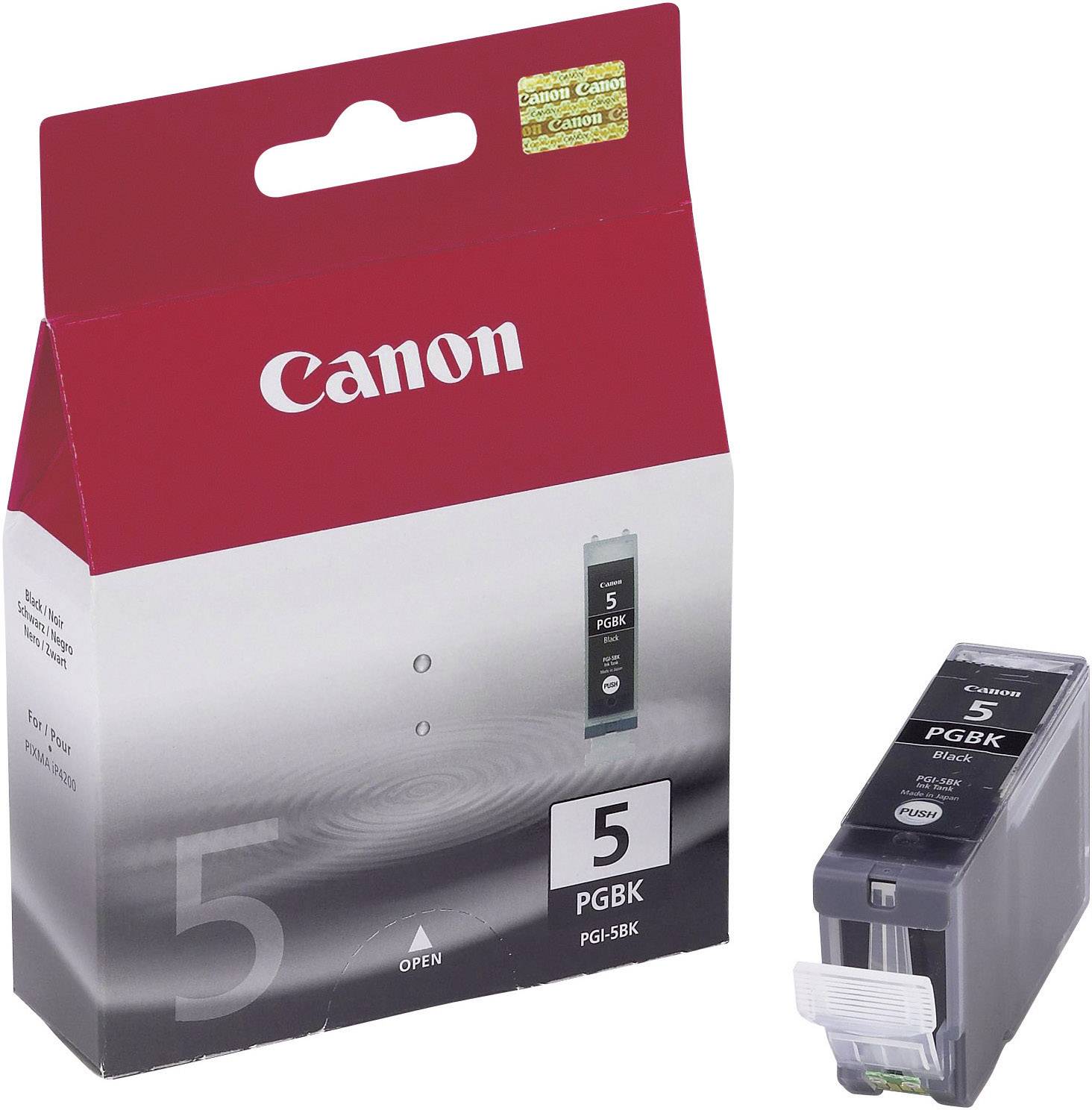 Canon Inktcartridge PGI-5 BK Origineel Single Zwart 0628B001