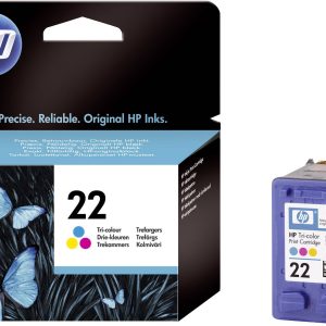 HP Inkt 22 Cyaan, Magenta, Geel HP Inkt 22 Cyaan, Magenta, Geel