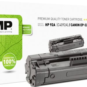 KMP Toner vervangt Canon, HP, Troy 92A, C4092A Compatibel Zwart 2500 bladzijden H-T16 0873,0000 KMP Toner vervangt Canon, HP, Troy 92A, C4092A Compatibel Zwart 2500 bladzijden H-T16 0873,0000