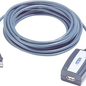ATEN UE250-AT USB-kabel USB 2.0 USB-A stekker, USB-A bus 5.00 m Zwart ATEN UE250-AT USB-kabel USB 2.0 USB-A stekker, USB-A bus 5.00 m Zwart