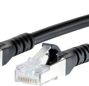 Metz Connect 1308455000-E RJ45 Netwerkkabel, patchkabel CAT 6A S/FTP 5.00 m Zwart Snagless 1 stuk(s) Metz Connect 1308455000-E RJ45 Netwerkkabel, patchkabel CAT 6A S/FTP 5.00 m Zwart Snagless 1 stuk(s)