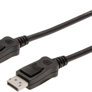 Digitus AK-340100-050-S DisplayPort-kabel DisplayPort Aansluitkabel DisplayPort-stekker, DisplayPort-stekker 5.00 m Zwar Digitus AK-340100-050-S DisplayPort-kabel DisplayPort Aansluitkabel DisplayPort-stekker, DisplayPort-stekker 5.00 m Zwar