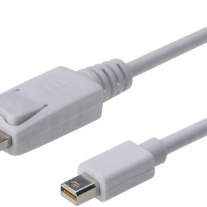Digitus AK-340102-020-W DisplayPort-kabel Mini-displayport / DisplayPort Adapterkabel Mini DisplayPort-stekker, DisplayP Digitus AK-340102-020-W DisplayPort-kabel Mini-displayport / DisplayPort Adapterkabel Mini DisplayPort-stekker, DisplayP