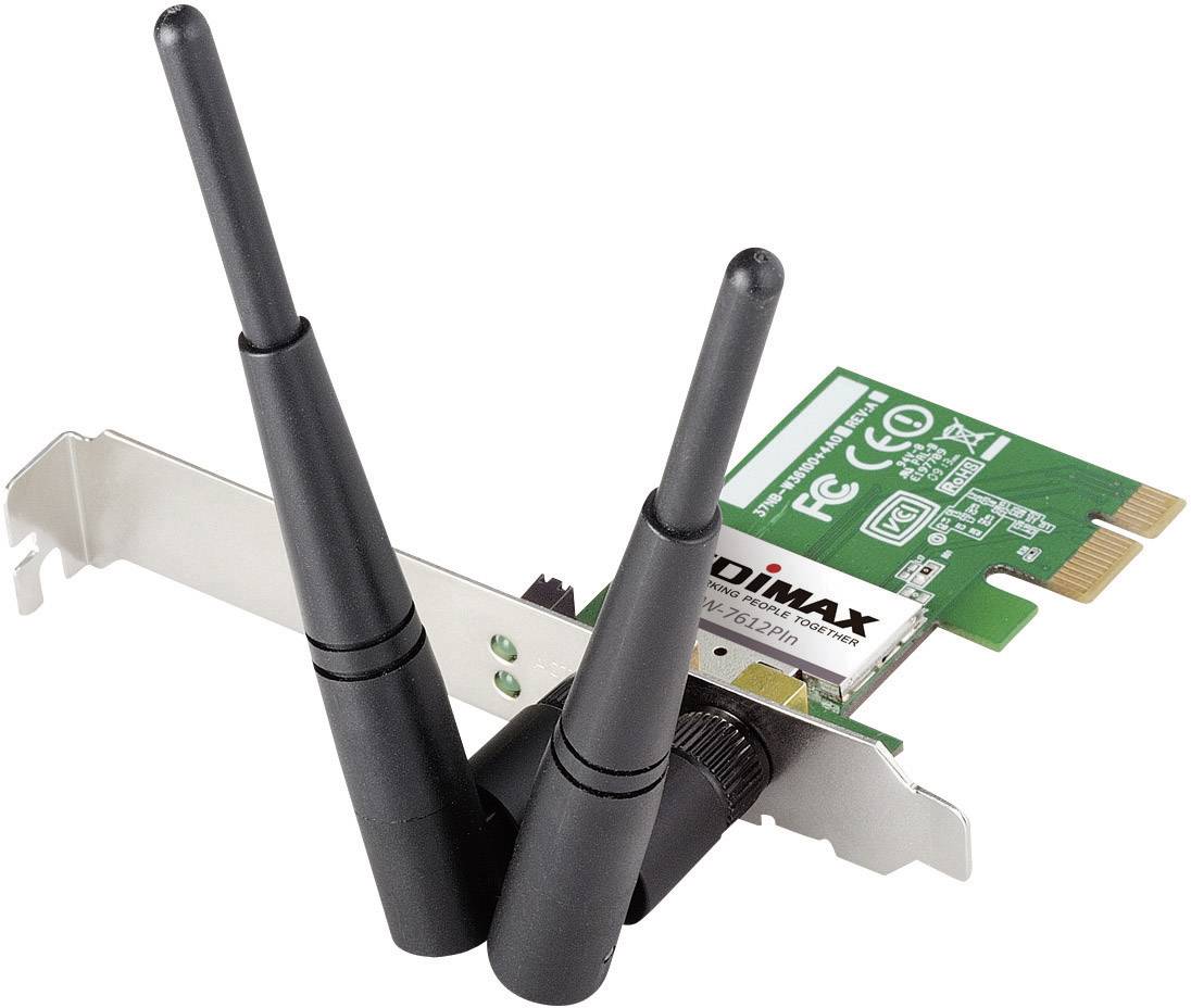 EDIMAX EW-7612PIn WiFi-steekkaart PCI-Express 300 MBit/s