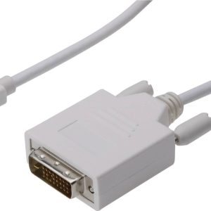 Digitus AK-340305-020-W DisplayPort-kabel Mini-displayport / DVI Adapterkabel Mini DisplayPort-stekker, DVI-D 24+1-polig