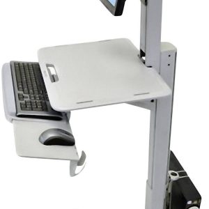 Ergotron WorkFit-C TV-wagen Aantal monteerbare displays: 1 Display(s) 25,4 cm (10″) – 55,9 cm (22″) Grijs In hoogte vers Ergotron WorkFit-C TV-wagen Aantal monteerbare displays: 1 Display(s) 25,4 cm (10″) – 55,9 cm (22″) Grijs In hoogte vers