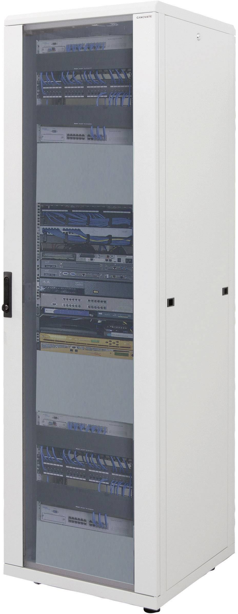 19inch-patchkast LogiLink D32S66G 600 mm 32 HE Grijs-wit (RAL 7035)