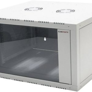 LogiLink W06E66G 19inch-wandkast (b x h x d) 600 x 6 x 560 mm 6 HE Grijs-wit (RAL 7035)