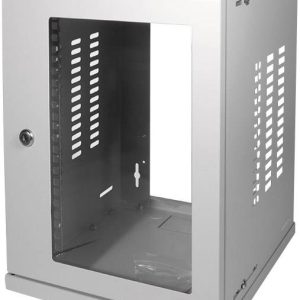 LogiLink W09Z33G 10inch-wandkast 8 HE Grijs