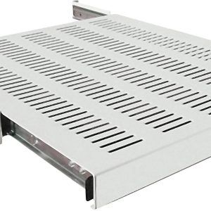 LogiLink SF1S45G 19 inch 1 HE Uittrekbaar Geschikt voor kastdiepte: 600 mm Grijs LogiLink SF1S45G 19 inch 1 HE Uittrekbaar Geschikt voor kastdiepte: 600 mm Grijs