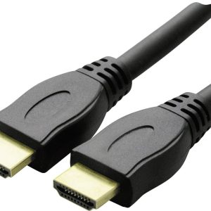 Schwaiger HDM0130053 HDMI-kabel HDMI Aansluitkabel HDMI-A-stekker, HDMI-A-stekker 1.30 m Zwart 4K UHD, Vergulde steekcon Schwaiger HDM0130053 HDMI-kabel HDMI Aansluitkabel HDMI-A-stekker, HDMI-A-stekker 1.30 m Zwart 4K UHD, Vergulde steekcon