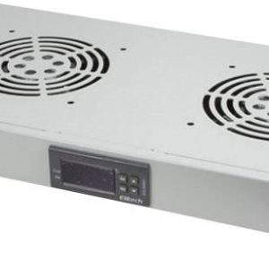 LogiLink FAU02FG 19 inch 2 x Geaarde contactdoos Vast inbouw Grijs LogiLink FAU02FG 19 inch 2 x Geaarde contactdoos Vast inbouw Grijs