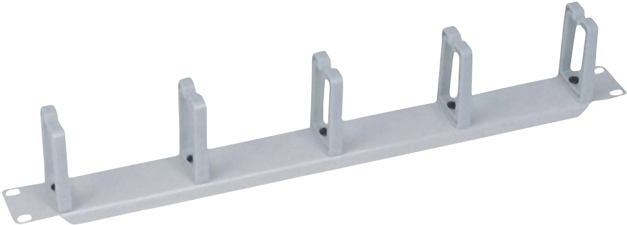 LogiLink OR104G 19 inch 1 HE Variabele bevestigingsrails Grijs