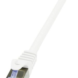 LogiLink CQ3091S RJ45 Netwerkkabel, patchkabel CAT 6A S/FTP 10.00 m Wit Vlambestendig, Snagless 1 stuk(s) LogiLink CQ3091S RJ45 Netwerkkabel, patchkabel CAT 6A S/FTP 10.00 m Wit Vlambestendig, Snagless 1 stuk(s)