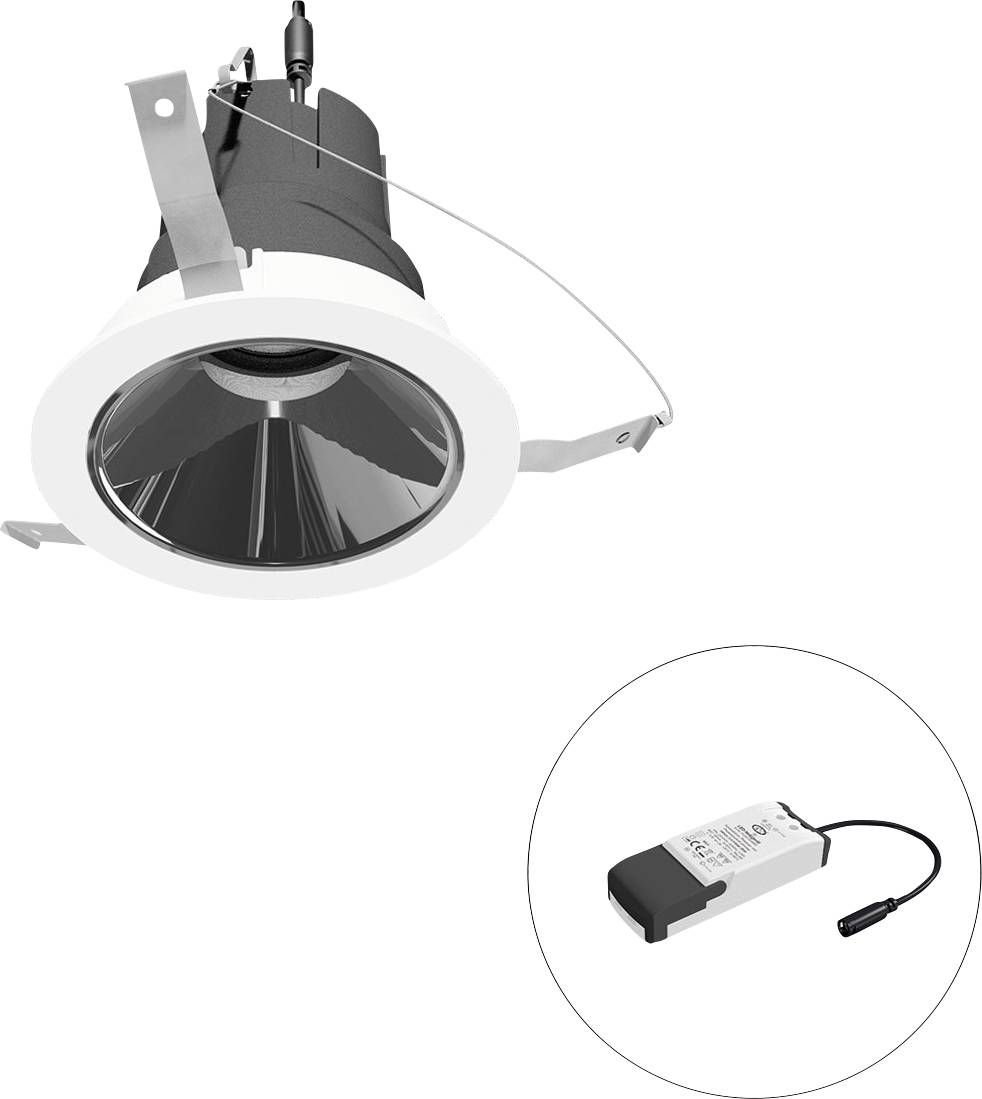 EVN F02R11SM0627L55P F02R11SM0627L55P LED-plafondspot