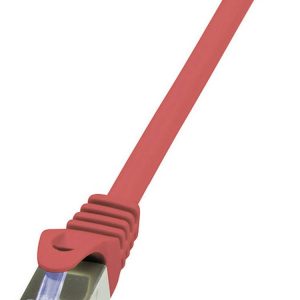 LogiLink CQ3084S RJ45 Netwerkkabel, patchkabel CAT 6A S/FTP 7.50 m Rood Vlambestendig, Snagless 1 stuk(s) LogiLink CQ3084S RJ45 Netwerkkabel, patchkabel CAT 6A S/FTP 7.50 m Rood Vlambestendig, Snagless 1 stuk(s)