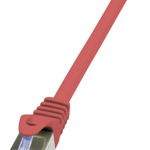 LogiLink CQ3094S RJ45 Netwerkkabel, patchkabel CAT 6A S/FTP 10.00 m Rood Vlambestendig, Snagless 1 stuk(s) LogiLink CQ3094S RJ45 Netwerkkabel, patchkabel CAT 6A S/FTP 10.00 m Rood Vlambestendig, Snagless 1 stuk(s)