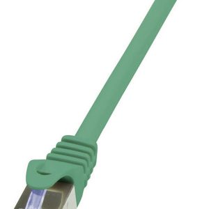 LogiLink CQ3045S RJ45 Netwerkkabel, patchkabel CAT 6A S/FTP 1.50 m Groen Vlambestendig, Snagless 1 stuk(s) LogiLink CQ3045S RJ45 Netwerkkabel, patchkabel CAT 6A S/FTP 1.50 m Groen Vlambestendig, Snagless 1 stuk(s)