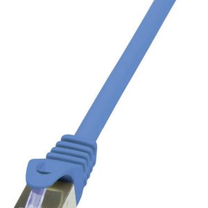 LogiLink CQ3076S RJ45 Netwerkkabel, patchkabel CAT 6A S/FTP 5.00 m Blauw Vlambestendig, Snagless 1 stuk(s) LogiLink CQ3076S RJ45 Netwerkkabel, patchkabel CAT 6A S/FTP 5.00 m Blauw Vlambestendig, Snagless 1 stuk(s)
