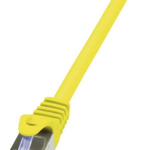 LogiLink CQ3097S RJ45 Netwerkkabel, patchkabel CAT 6A S/FTP 10.00 m Geel Vlambestendig, Snagless 1 stuk(s) LogiLink CQ3097S RJ45 Netwerkkabel, patchkabel CAT 6A S/FTP 10.00 m Geel Vlambestendig, Snagless 1 stuk(s)