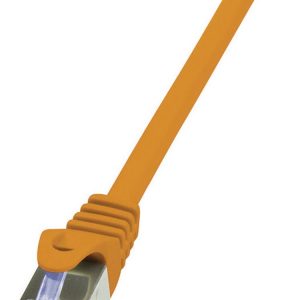 LogiLink CQ3068S RJ45 Netwerkkabel, patchkabel CAT 6A S/FTP 3.00 m Oranje Vlambestendig, Snagless 1 stuk(s) LogiLink CQ3068S RJ45 Netwerkkabel, patchkabel CAT 6A S/FTP 3.00 m Oranje Vlambestendig, Snagless 1 stuk(s)