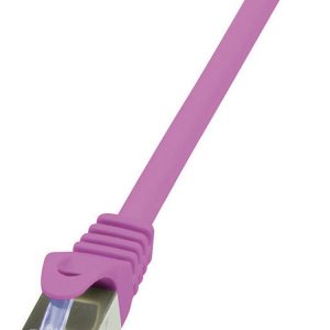 LogiLink CQ3089S RJ45 Netwerkkabel, patchkabel CAT 6A S/FTP 7.50 m Pink Vlambestendig, Snagless 1 stuk(s) LogiLink CQ3089S RJ45 Netwerkkabel, patchkabel CAT 6A S/FTP 7.50 m Pink Vlambestendig, Snagless 1 stuk(s)